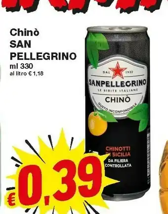 Prix Quality San Pellegrino Aranciata offerta