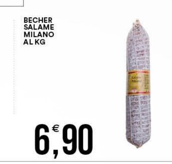 Vantaggio Cash&Carry Becher Salame Milano Al Kg offerta