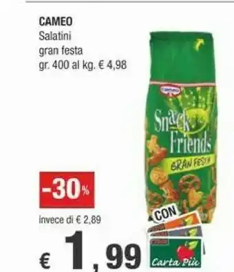 Crai Cameo Snack offerta