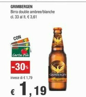 Crai Blanche Birra offerta