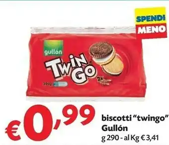 Pam Gullon Gullón - TwinGo 290 G(ml) offerta