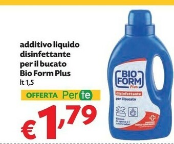 Pam Bio Form Plus Additivo Liquido Disinfettante Per Il Bucato offerta