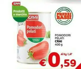 Crai Crai Pomodori Pelati offerta