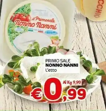 Crai Nonno Nanni Primosals Nonno Nammi Primo Sale L'etto Al Kg offerta