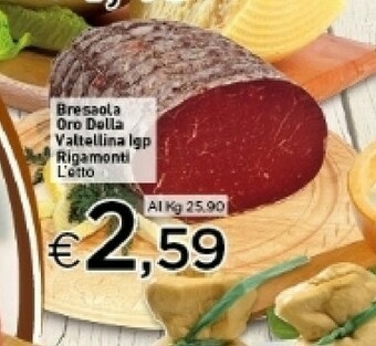 Crai Valtellina Bresaola offerta