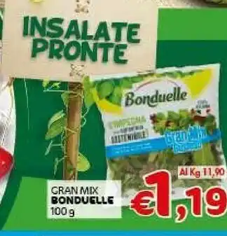 Crai Bonduelle Gran Mix Gustoso 100 G(ml) offerta
