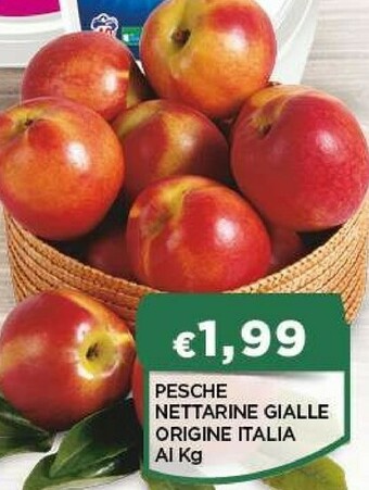 Crai Pesche Nettarine Gialle Origine Italia Al Kg offerta