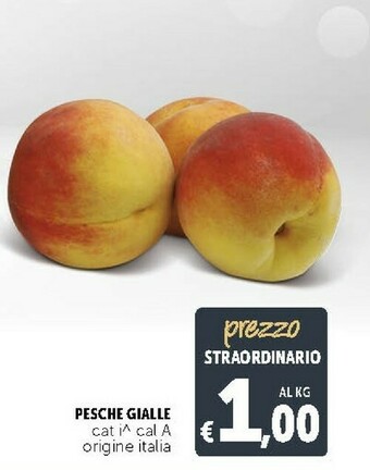 Deco Supermercati Pesche Gialle offerta