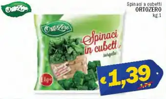 Ard Discount OrtoZero Spinaci a cubetti 1 kg offerta