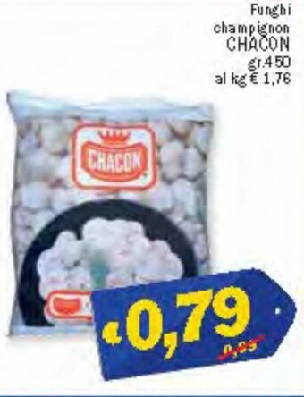 Ard Discount Chacon Funghi champignon 450 gr offerta
