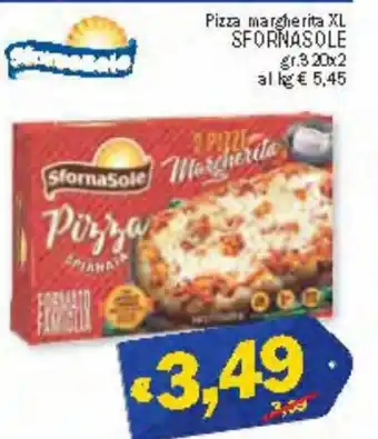 Ard Discount SfornaSole Pizza margherita XL 320 gr x 2 offerta