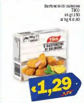 Ard Discount Tiko Bastoncini di salmone x6 150 gr offerta