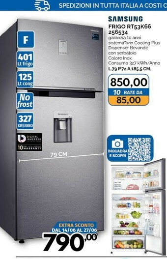 Orizzonte Samsung Frigoriferi offerta