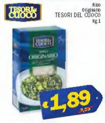 Ard Discount Tesori del Cuoco Riso Originario 1 kg offerta