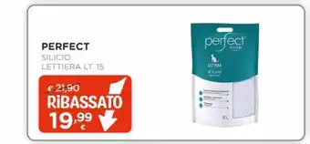 Arcaplanet Perfect silicio lettiera lt 15 offerta