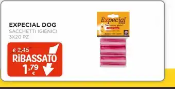 Arcaplanet Expecial dog sacchetti igienici 3x20 pz offerta
