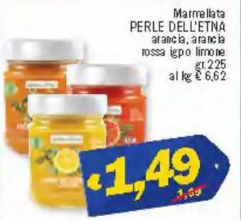 Perle Dell'Etna Marmellata 225 gr