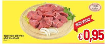 A&O Bocconcini di bovino adulto scottona offerta