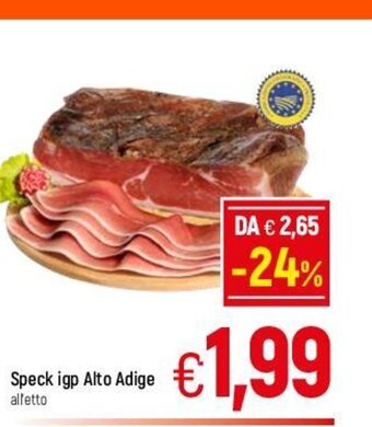 A&O Speck igp Alto Adige offerta