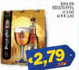 Ard Discount Kristoffel Birra 6% 33 cl x 3 offerta