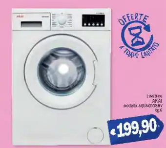 Ard Discount Akai Lavatrice modello AQUA6003 NV 6 kg. offerta
