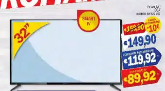 Bea Tv Led 32" modello BA3221 S2