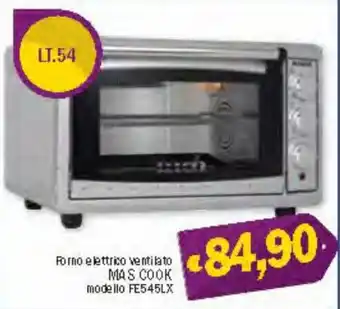 Ard Discount Mas Cook Forno elettrico ventilato modello FE545LX offerta