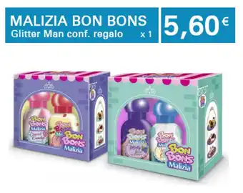 Iper Tosano Malizia Bon Bons Glitter Man conf. regalo x 1 offerta