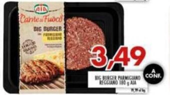 MA Supermercati Aia Big Burger Parmigiano Reggiano 180 g offerta