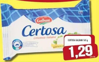MA Supermercati Galbani Certosa 165 g offerta