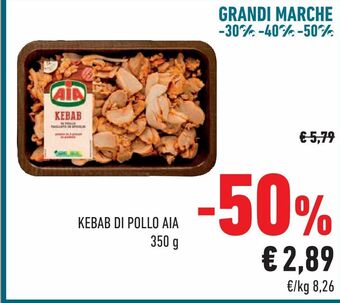 Conad Kebab di pollo aia offerta