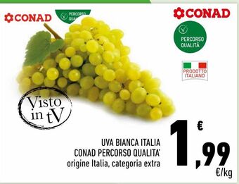 Uva bianca italia conad percorso qualità