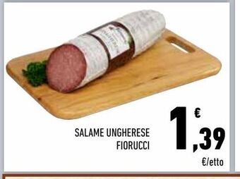 Conad City Salame ungherese fiorucci offerta