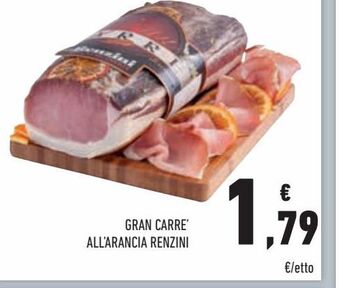 Conad Gran carre' all'arancia renzini offerta