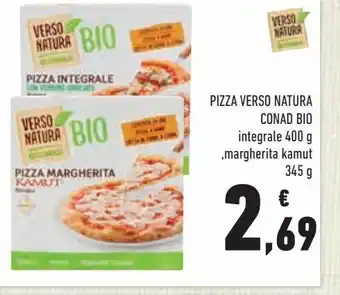 Conad Pizza verso natura conad bio offerta