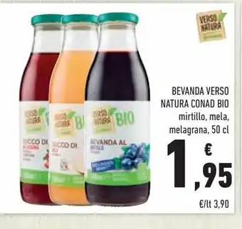 Conad Bevande verso natura conad bio offerta