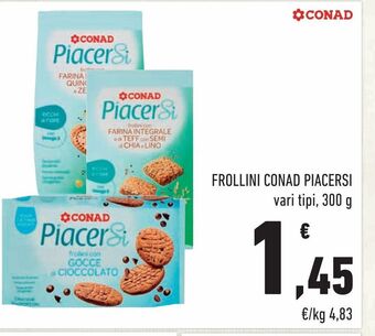 Conad Frollini conad piacersi offerta