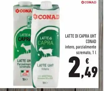 Conad Latte di capra uht conad offerta