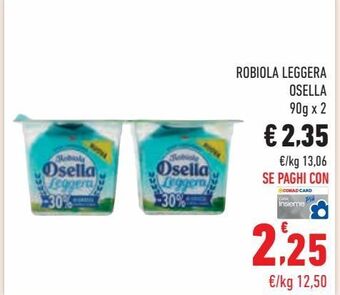 Conad Robiola leggera osella offerta