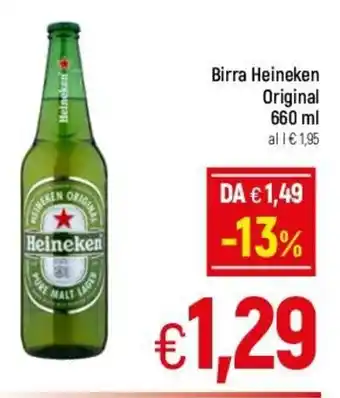 Birra Heineken Original 660 ml