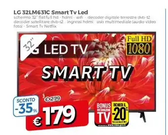 LG 32 LM631C Smart TV Led