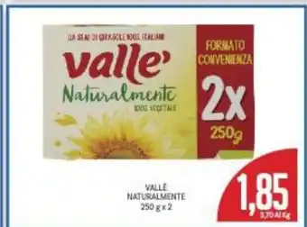 Supermercati Piccolo Valle Naturalmonte 250g x 2 offerta