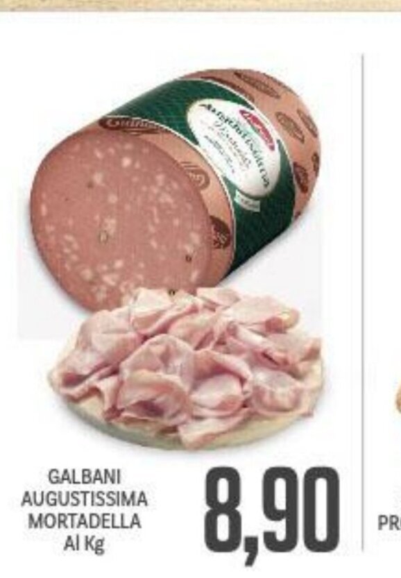 Galbani Augustissima Mortadella Al Kg offerta di Supermercati Piccolo