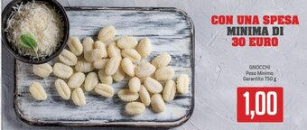 Supermercati Piccolo Gnocchi Peso Minimo Garantito 750 g offerta