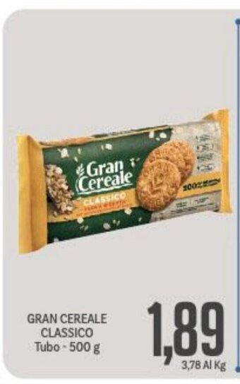 Supermercati Piccolo Gran Cereale Classico Tubo-500 g offerta