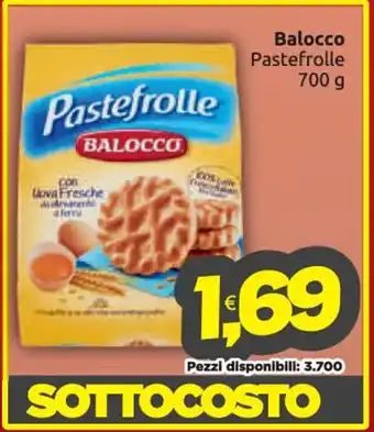 Balocco Pastefrolle 700g