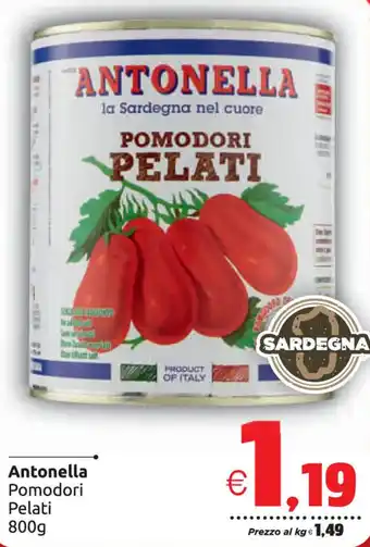 Antonella Pomodori Pelati 800g