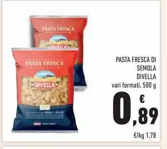 Conad Pasta fresca di semola divella offerta