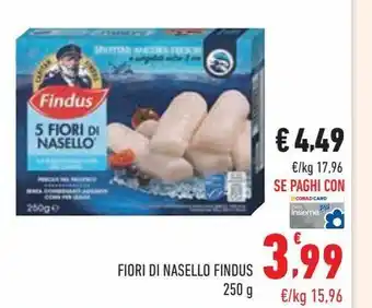 Conad Fior di nasello findus offerta
