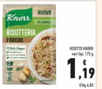 Conad Risotto knorr offerta